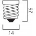 RefLED Retro PAR16, E14 / 4,5W